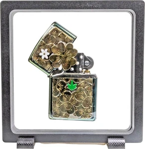 EDEL ZIPPO Golden Clover Kleeblatt Hanf Trick Emblem limited Edition xxx/1000 - Bild 1 von 1
