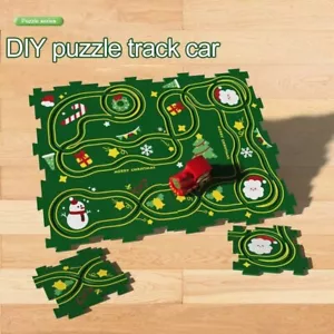 Kids Puzzle Electric Track Car ? DIY Automatic Car Track Set for 3-6 Year Olds - Picture 1 of 7