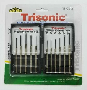 11pc Precision Screwdriver Set Hobby Jeweler Watches Slotted Repair Case Tool  - Picture 1 of 1