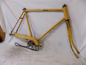 1940s SCHWINN NEW WORLD BIKE FRAME VINTAGE POST WWII RACER SUPERIOR TRAVELER 51! - Picture 1 of 12