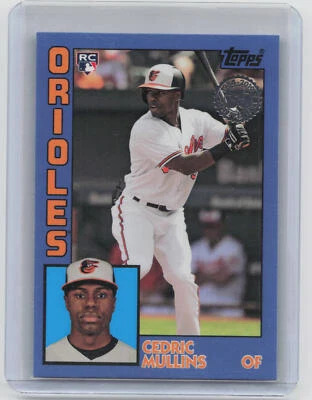 2019 Topps #84R-CM Cedric Mullins 1984 Topps Baseball Rookies Blue - Image 1 of 2