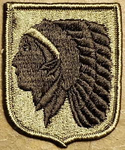 Oklahoma National Guard OK ARNG Subdued US Army Shoulder Patch Insignia VTG NOS - Picture 1 of 2