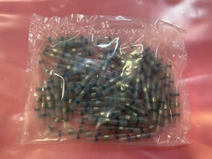 TE CWT-9003 (100 Stück) Löthülsen & Schirmschläuche BLAU LÖTHÜLSE 0,18" ID - Bild 1 von 5