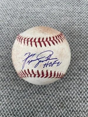 FERGIE JENKINS Autographed Signed MLB Practice Used Baseball HOF 91 - Image 1 of 2
