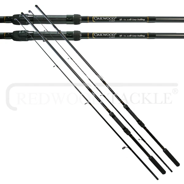 2 x CARP STALKER x Black 10ft, 2pc Carp Stalking Rod Fishing Tackle - Image 1 of 1