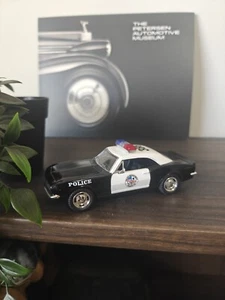 5" Kinsmart 1967 Chevrolet Camaro Z/28 Police Car Diecast Model 1:37 Chevy - Picture 1 of 4