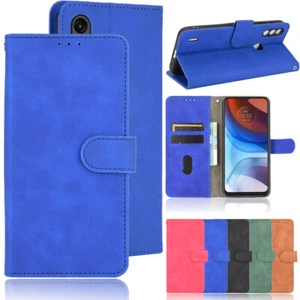 Magnetic Leather Flip Wallet Case Cover For Motorola Edge 50 NEO G55 G Stylus 5G - Picture 1 of 31