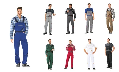 Latzhose, Arbeitshose HIGHLINE von PLANAM, Herrengröße 56-70