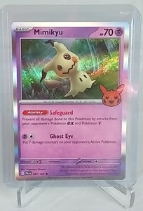 Tarjeta Pokémon Mimikyu HP 70 HOLO #97 2023 - Imagen 1 de 4