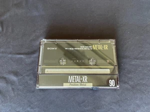 K7 CASSETTE AUDIO SONY METAL-XR90 METAL TYPE IV EN EXCELLENT ETAT - Picture 1 of 8
