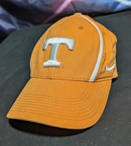 Vtg 90s Team Nike Tennessee Vols Logo Swoosh Volunteers Strapback Hat Cap UT  - Picture 1 of 6