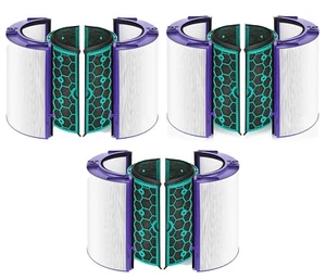 3x Replacement True Hepa + Carbon Filter for Dyson HP05 Air Purifier # 969048-01 - Picture 1 of 7