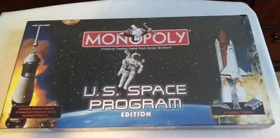 U.S. Space Program Edition Monopoly 1998 New Factory Sealed - Image 1 of 4