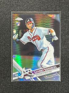 2017 Topps Chrome Dansby Swanson Rookie Card Prism #8