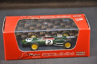 BRUMM 1/43 LOTUS 25 GP BELGIO 1963 TREVOR TAYLOR LIMITED EDITION R331B DIE CAST - Immagine 1 di 3