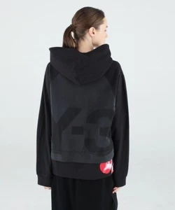 NEU Y-3 YOHJI YAMAMAMOTO CH3 SWEATSHIRT GFX RAW FROTTEE SCHWARZ BAUMWOLLE KAPUZENPULLOVER - Bild 1 von 6