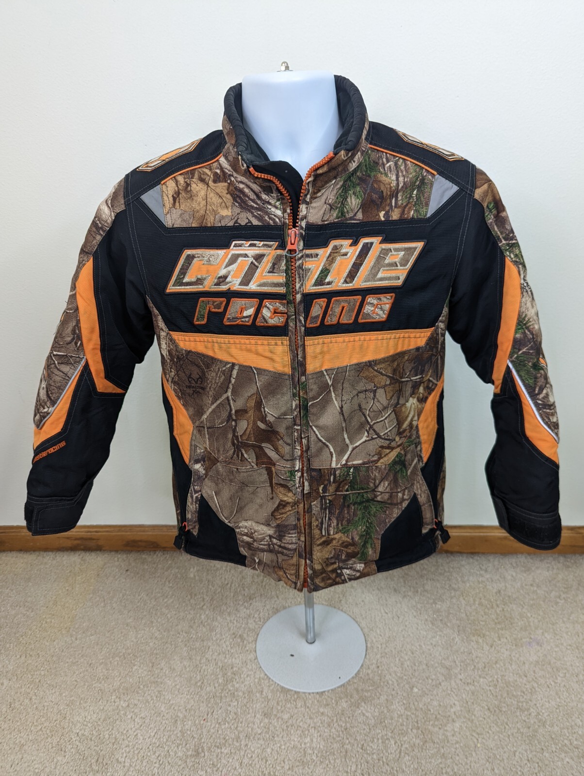 Castle Racing Youth M Jacket orange 