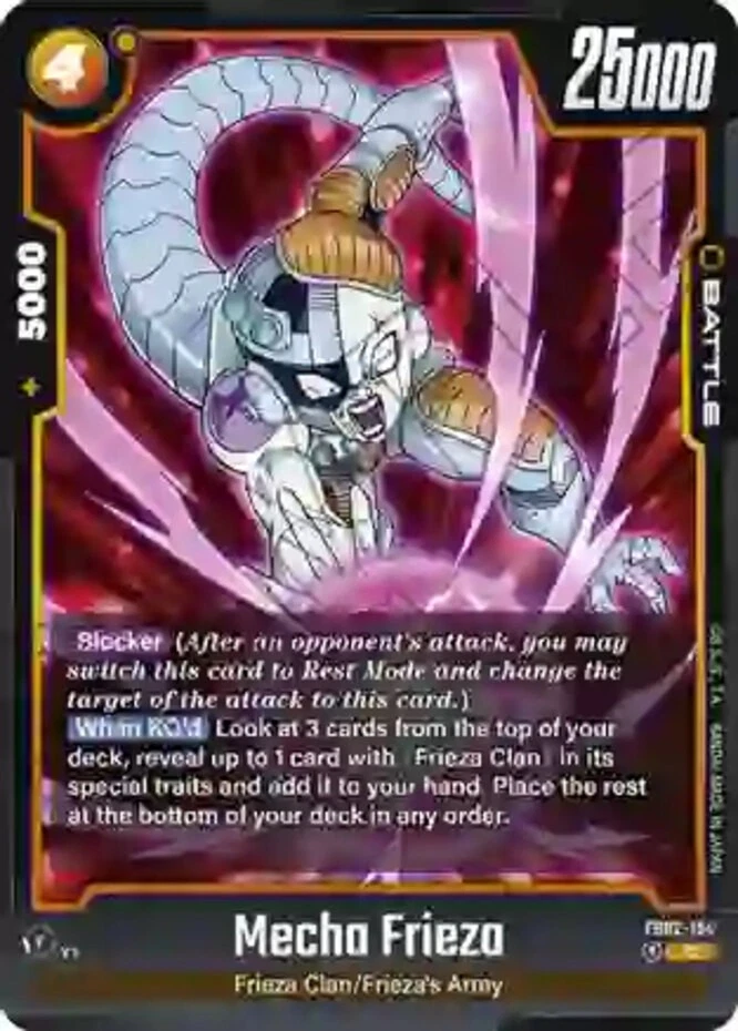 Mecha Frieza - FB02-134 - C - NM-Mint (DBSFWNM) - Image 1 of 1