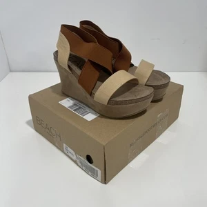 Beach by Matisse Liz Wedge Sandal Color Natural Size 7M - Picture 1 of 11