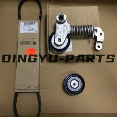 OEM Engine belt tensioner idler pulley kit For Audi A8 S8 S6 S7 RS6 RS7 4.0T - Image 1 of 4