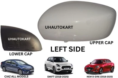 Espejo retrovisor lateral/ala genuino CVR/tapa combo lado izquierdo apto para Suzuki Swift 18. Foto 1 de 4