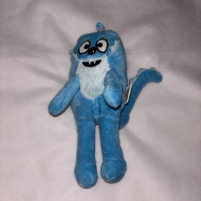 Yo Gabba Gabba Toodee Clip-on Pelúcia com Zíper Bolsa 7" Polegadas Super Rara - Imagem 1 de 4