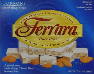 Torrone Nougat Bonbons, 18 verschiedene Stück () Nettogewicht 7,62 216g - Bild 1 von 2