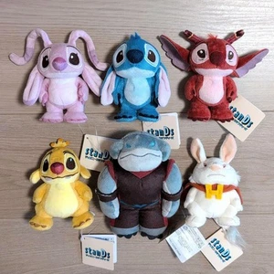 Disney stanDs Plush Toy Lilo & Stitch Series Disney Store Limited Set of 6 - Picture 1 of 15