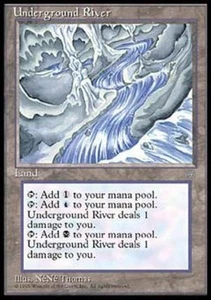 MTG English Underground River NM Normal Ice Age - Picture 1 of 1