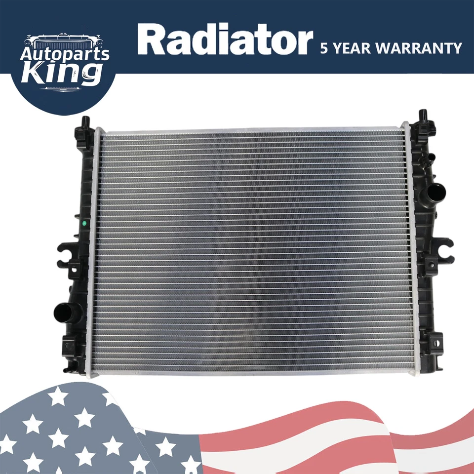 Fit Chevrolet Corvette 6.2L V8 Radiator 2014-2019 2015 2016 2017 2018 - Image 1 of 4