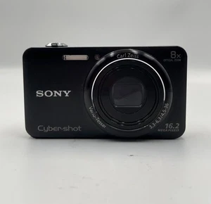 Sony Digital Camera DSC-WX60 Cyber Shot Black 8.0x 16.2MP Compact Camera - Picture 1 of 7