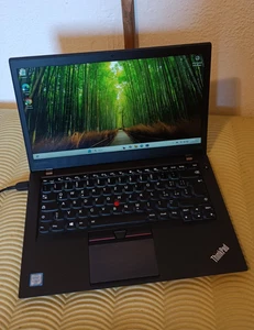 LENOVO THINKPAD T460S 14" 1920X1080  8GB I7-6600U 256GB ssd NVME WIN  11 - Picture 1 of 9