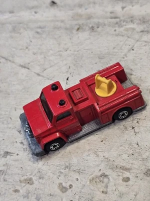 VTG 1977 Lesney Matchbox Superfast No 13 Snorkel Fire Engine Truck  England - Image 1 of 4