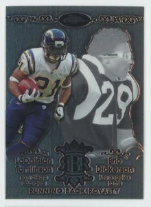2007 Topps Chrome Running Back Royalty LaDainian Tomlinson/Eric Dickerson - Bild 1 von 2