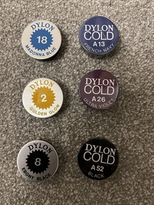 Dylon Die and Cold Die Fabric Dye Pod Various Colours - Image 1 of 3