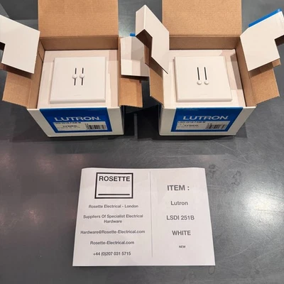 Lutron Lyneo - LSDI-251B - White - With 12 Month Warranty - Inc VAT* - Image 1 of 2