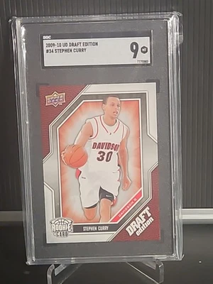 2009-10 Upper Deck Draft Edition - Stephen Curry #34 (RC) - Image 1 of 3