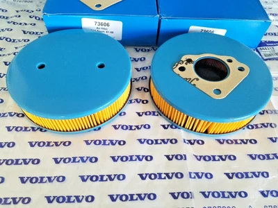 Juego de (2) conjuntos de filtro de aire Volvo SU incluye juntas de montaje 122S y P1800 Foto 1 de 3