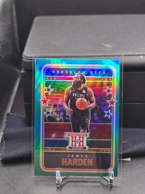 2020-21 Chronicles Basketball James Harden Teal Prizm Hometown Heroes Nets SP - Image 1 of 2