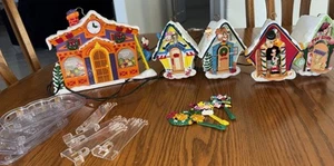 VTG Mr Christmas Mickey's Clock Shop Animated Lights Sound 21 Song work Tested - Picture 1 of 8