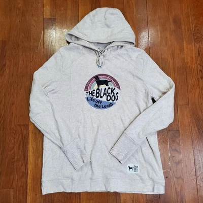 The Black Dog Hoodie Womens Large Vintage Collection Life Off the Leash Pullover - Image 1 of 4