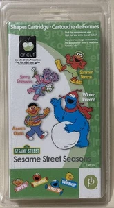 Cricut Shapes Cartridge - Sesame Street Seasons - New/Sealed 2000378 - Picture 1 of 2