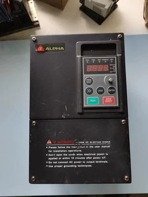 1pc used  Alpha ALPHA6000E-3015GB/3018PB-N 15kw 18.5kw 380v With Warranty - Image 1 of 4