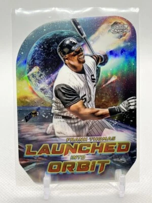 2023 Topps Chrome Cosmic Frank Thomas Launched Into Orbit White Sox Insert SP - Image 1 of 2