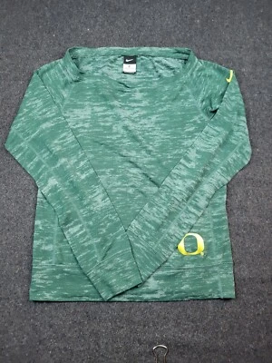 Nike Oregon Ducks Shirt Womens Extra Small Green Lightweight Soft Performance - Image 1 of 4