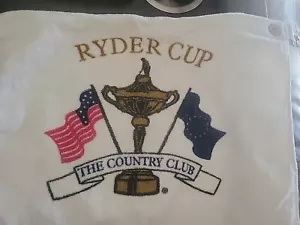 Ryder Cup L'asciugamano da golf di Devant The Country Club vintage vintage vintage vintage - Foto 1 di 2