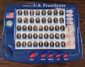 VTG Scientific Toys Interactive US Presidents 43 Presidents 2001, Tested/Works