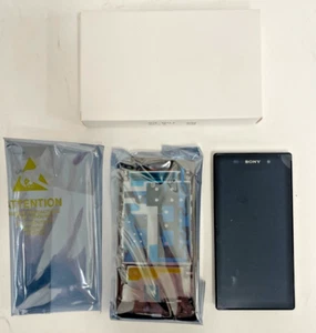 2 Pack OEM Sony Xperia Z2 Front Touch Screen Digitizer Cover Black Genuine NEW - Picture 1 of 4