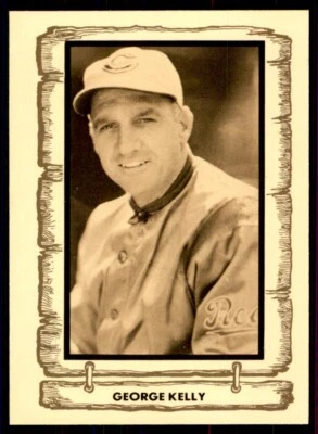 1982 CRAMER BASEBALL LEGENDS SERIES 3 #62 GEORGE KELLY CINCINNATI REDS - Image 1 of 2