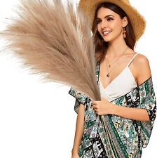 Large Artificial Pampas Grass Natural Dried Reed Flowers Phragmite Bunch Bouquet